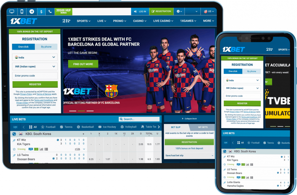 1xbet mobile version
